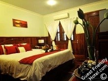 Wooden Angkor Hotel Room